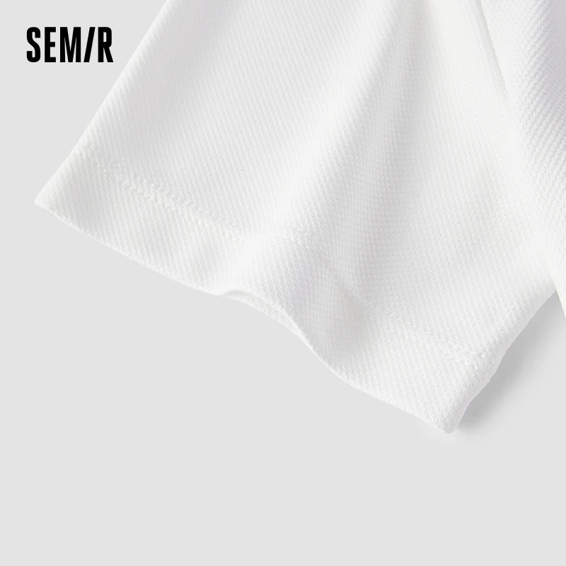 Semir Men Short-Sleeve T-Shirt Casual Antibacterial Summer New Arrival 2024 Suitable Fashion Stylish And Top Tee Men