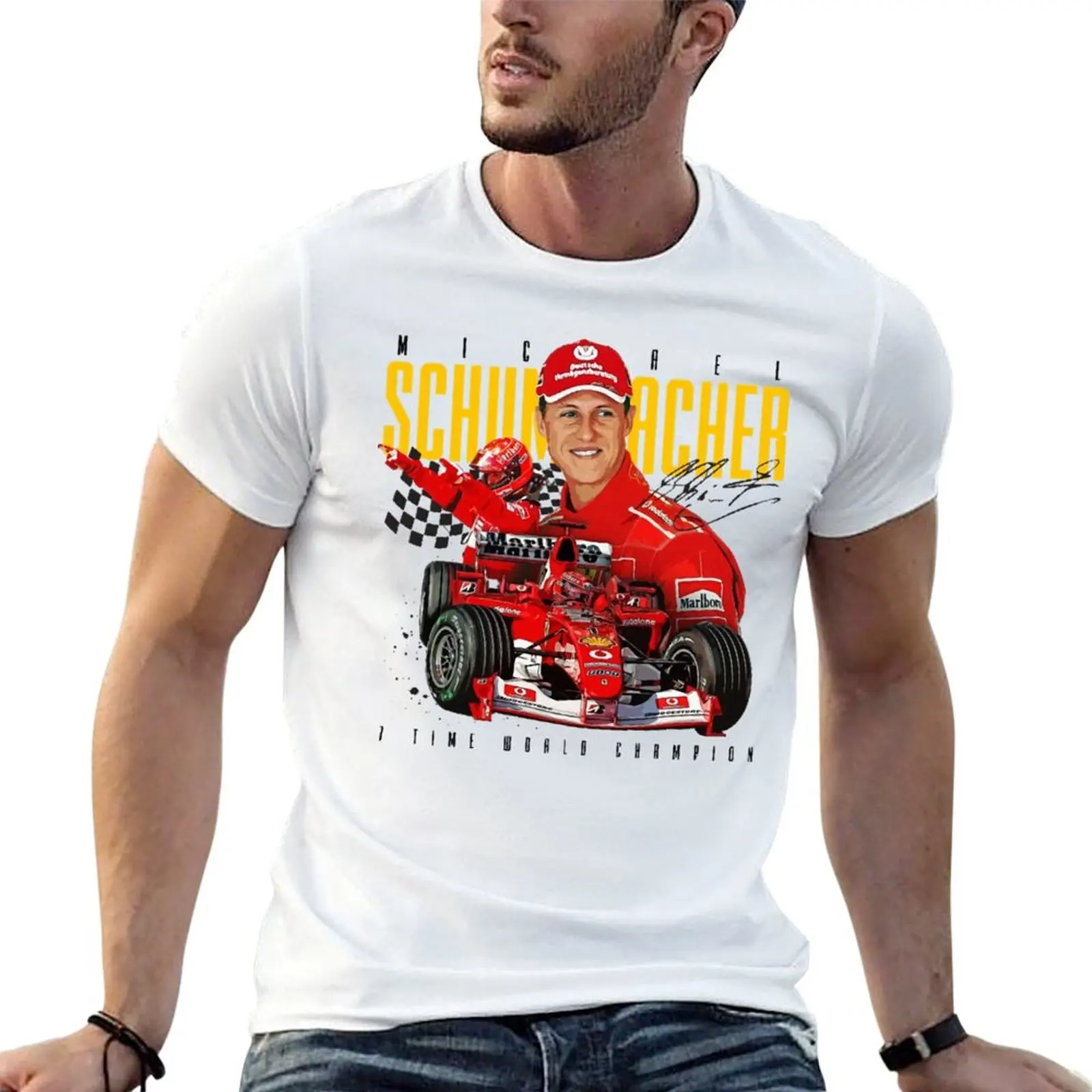 

t t shirt plain g men shirts Mícháél man Schúmáchér for T-Shirt man