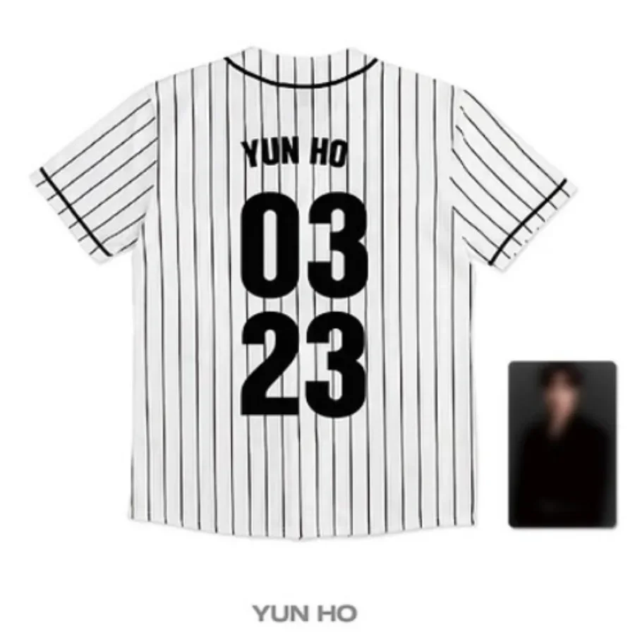 KPOP 2024 Ateez World Tour TOWARDS THE LIGHT Baseball T Shirt Hongjoong San Yunho Yeosang Mingi Wooyoung Jongho Baseball Jersey