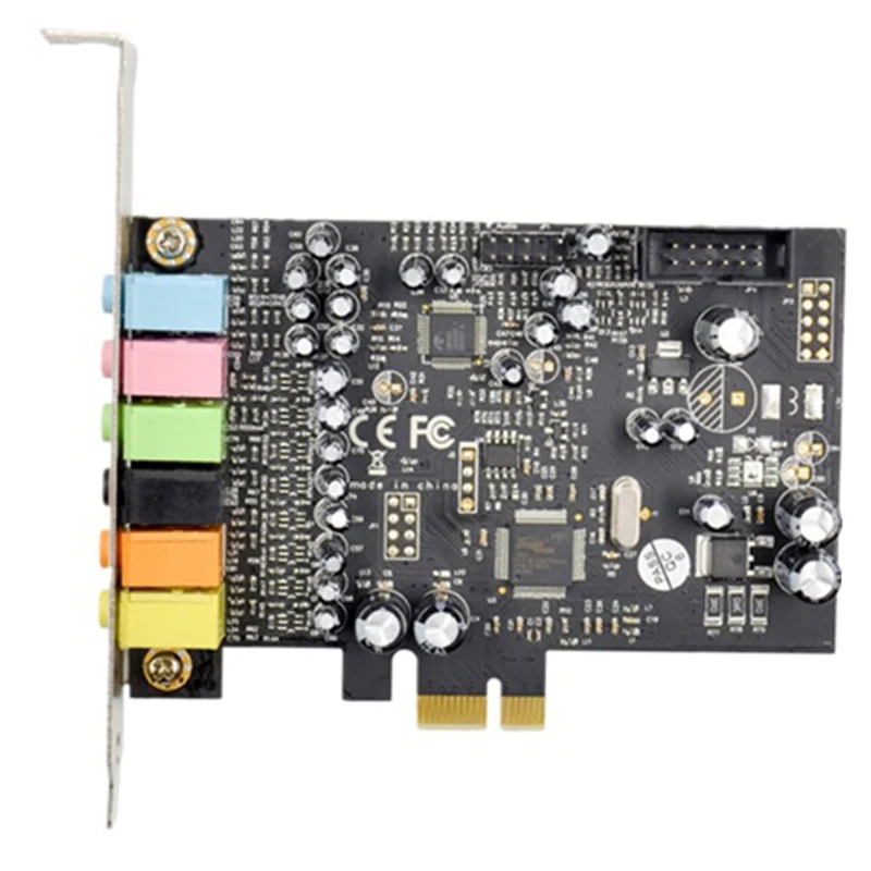 PCIe 7.1CH Sound Card Stereo Surround Sound PCI-E Built-In 7.1 Channel Audio Audio System CM8828