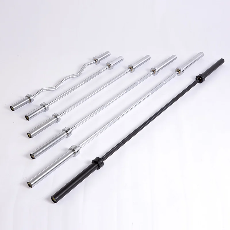 

Barbell Straight Curved bar Big Small Hole Barbell 1.2 Meters 1.5 Meters 1.8 Meters2.2meters Weight Plate Barbell