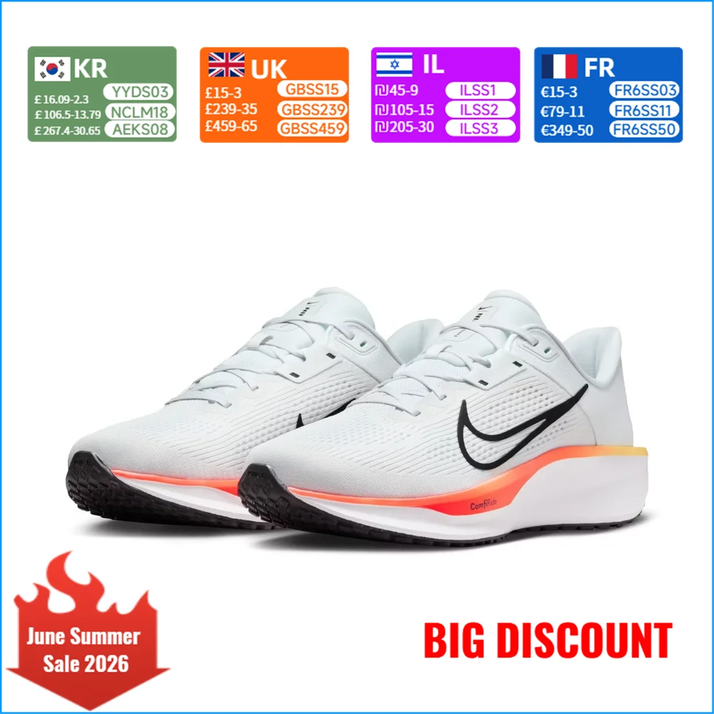 Мужские кроссовки Nike Quest 6 с амортизацией для бега — стильный комфорт для бега по шоссе с поддержкой FD6033-110