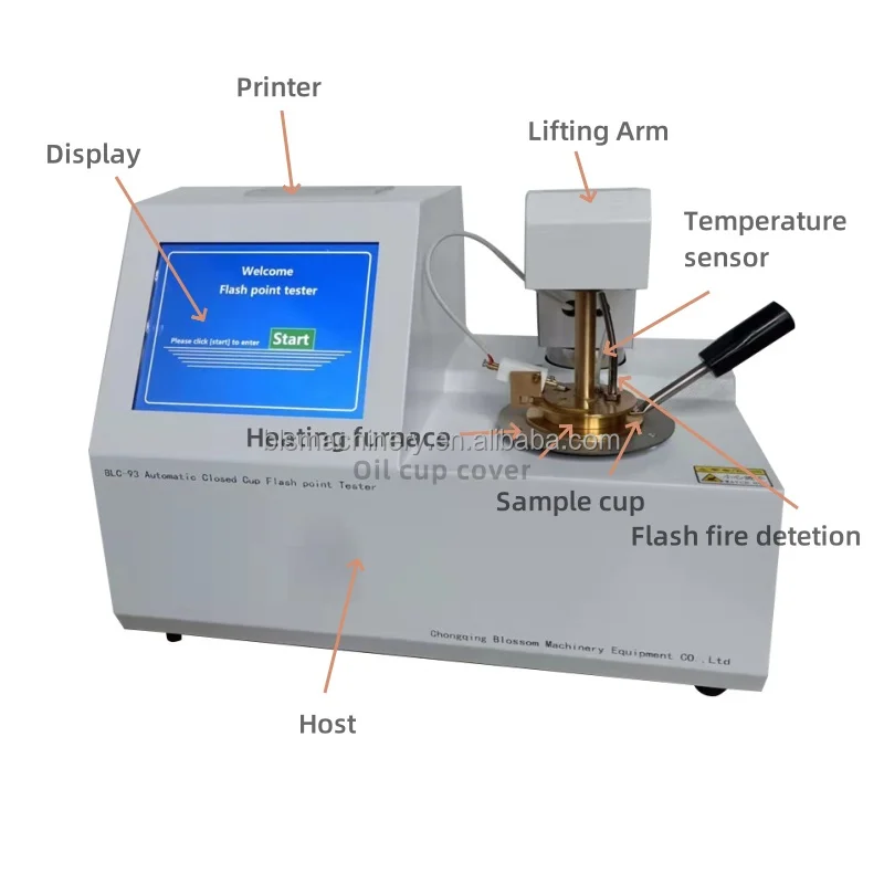 Transformer Oil Flashpoint Tester Flash Point Apparatus For Sale