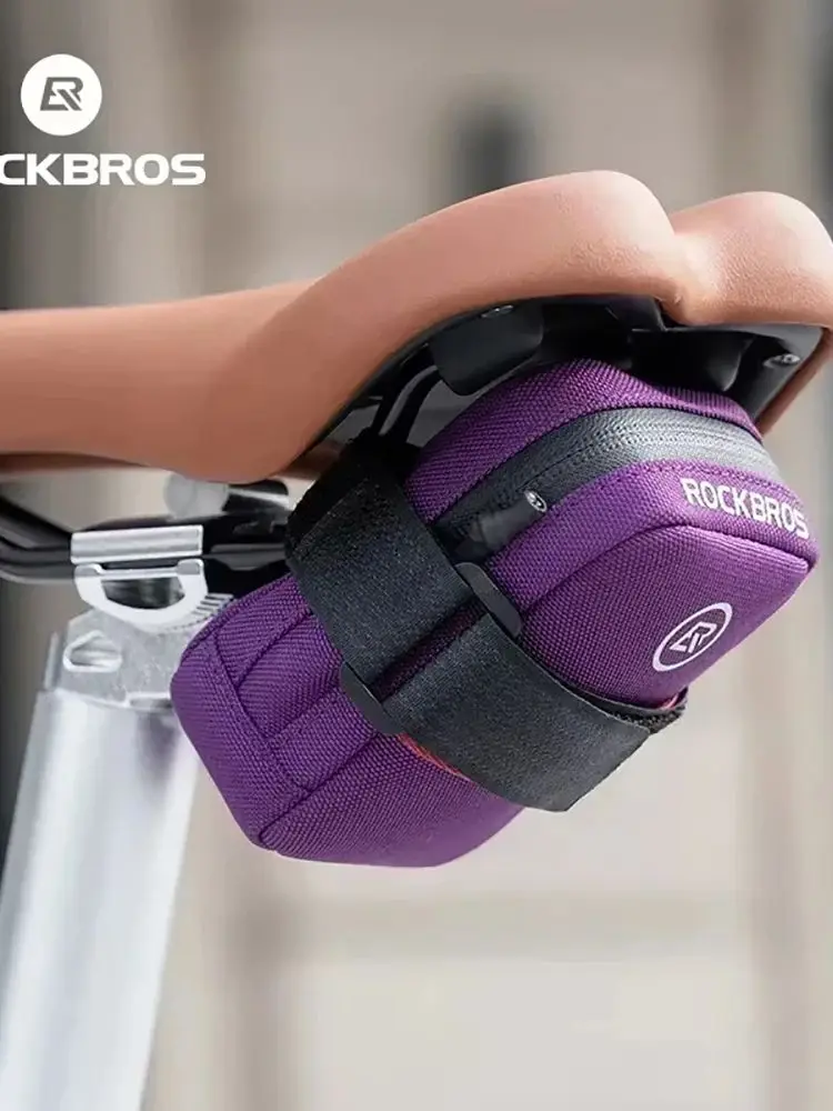 AliExpress ﻿ ROCKBROS Mini Bicycle Saddle Bag Lightweight Small 0.35L Bike Bag Portable Hand Bags Cycling Tail Bag Universal for All Bike