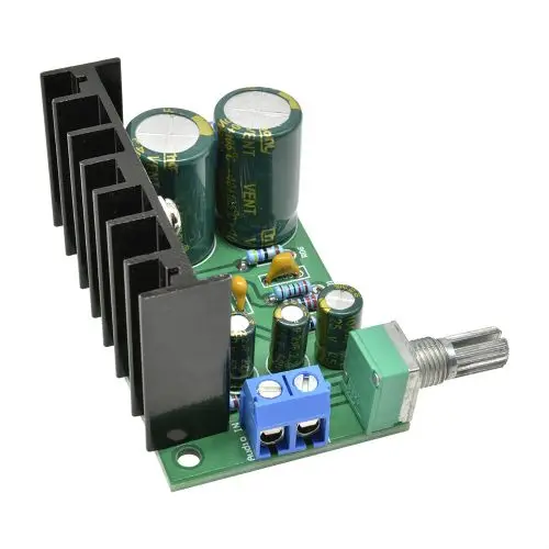 TDA2050 Mono Audio Power Amplifier Board 5W-120W 5V-24V 1 Channel Sound Amplification Amplifier Amp Module