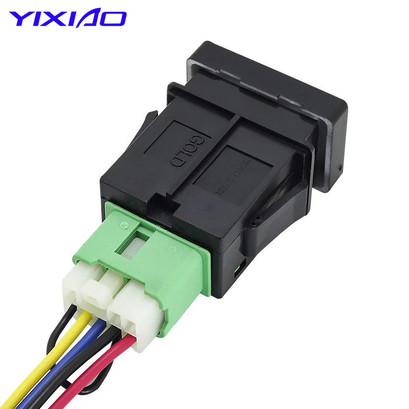 1PC Car LED Fog Lights Spotlights Music Power on Off Switch Push Button Light Bar Switch for Suzuki Swift Grand Vitara 06-12 SX4