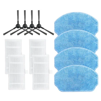 Für midea vcr04w Seiten bürste Hepa Filter Mop Tücher Lappen Roboter Staubsauger Zubehör Ersatzteile