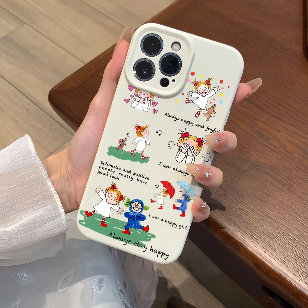 Cute COCO Kawaii For Xiaomi 15 Redmi K PRO For Samsung S24 ULTRA PLUS Liquid Silicone Velvet All-Inclusive Soft Phone Case