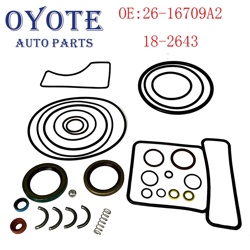 

OYOTE заменяет 26-16709A2 18-2643 для Mercruiser 18-2643 87480 9-74301 Bravo I II и III, комплект верхних уплотнений
