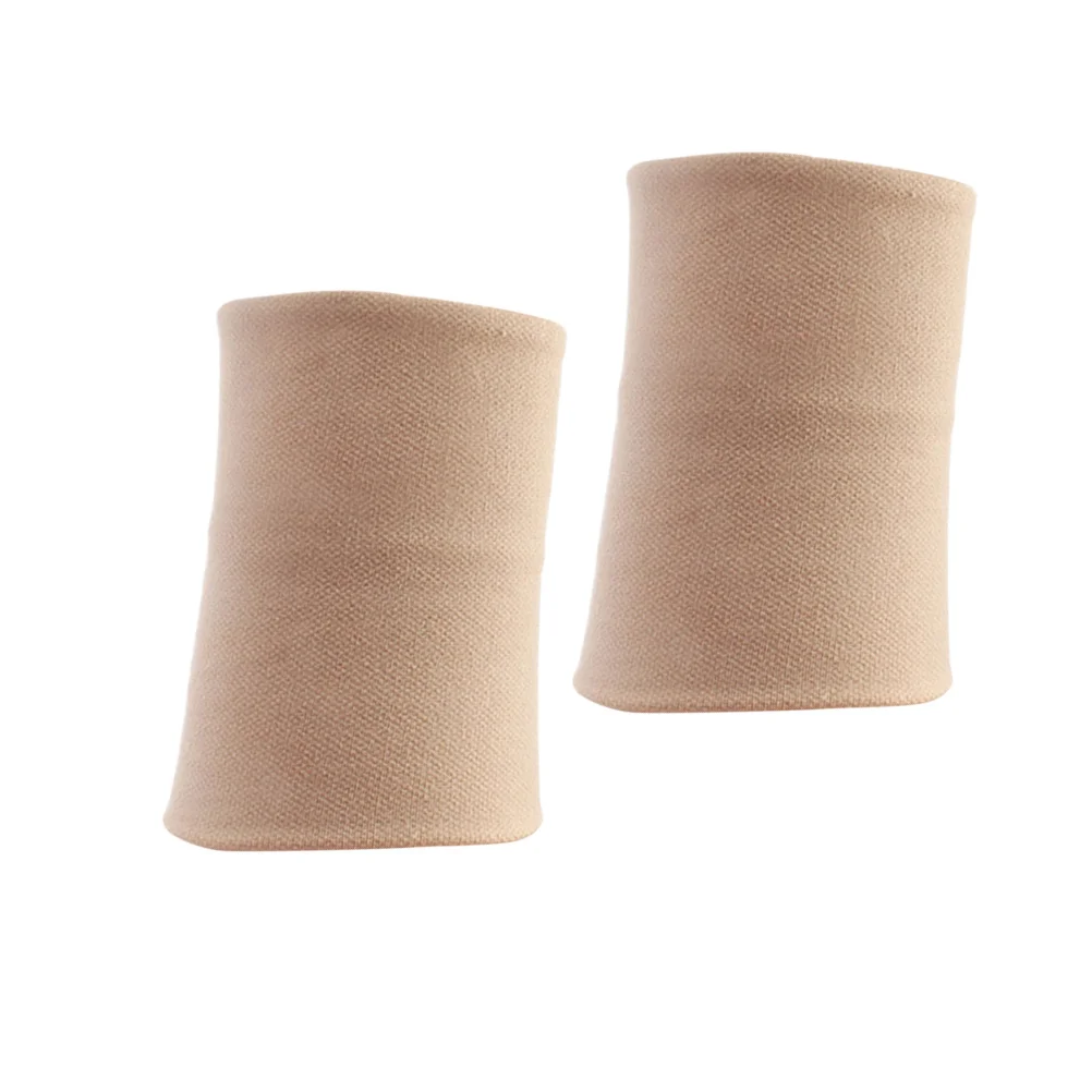 

2Pcs Medical Wrist Support Brace Breathable Moisture-Wicking Injury Protector Bands for Sports Beige Size L Medical Wrist Bracer