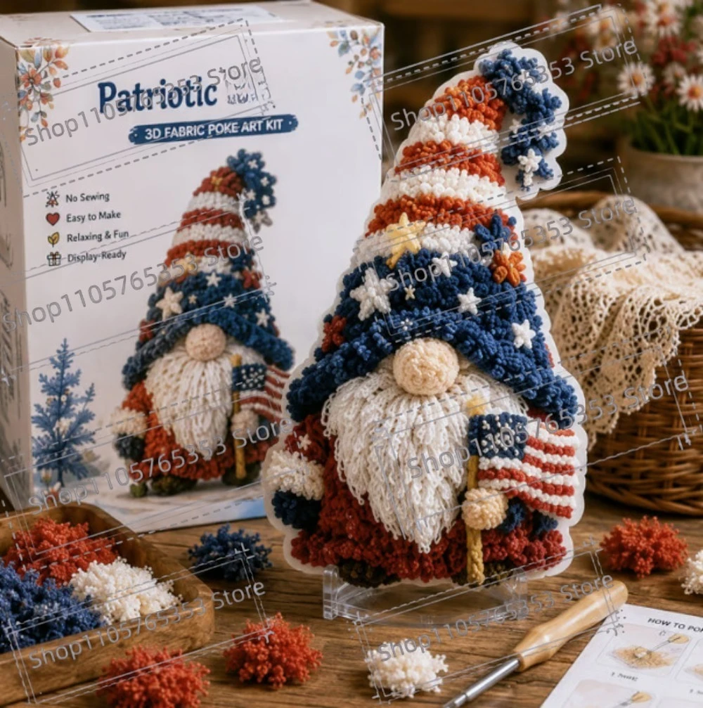 3D Fabric Poke Art Kit 5