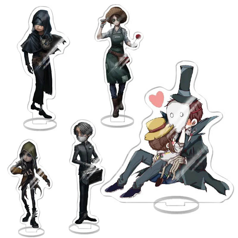 Game Identity V Standee Figure Mary Bloody Queen Antonio Violinist Anime Acrylic Humanoid Ornament Plaque Jewelry Keychain Gifts