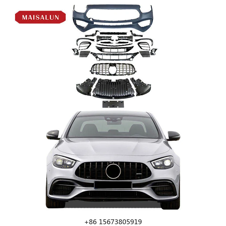 

Performance W213 LCI Body Kit for W213 E Class E350 E300 E260 E200 2021- Upgrade E63 Auto Parts