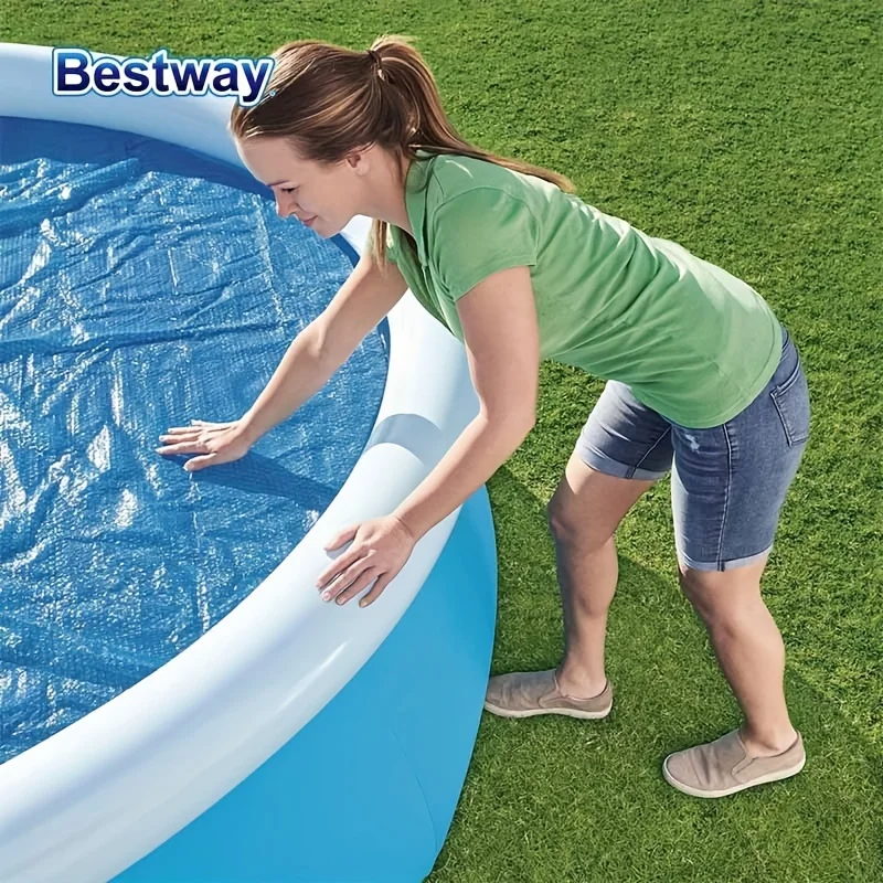 Bestway Four Size Solar Pool Cover, Insulated Pool Cover, Pool Solar Blanket, Insulated Pool Water