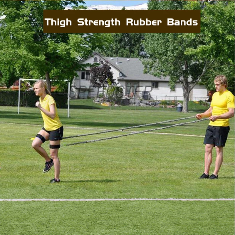 

Running Sprint Dash Track and Field Thigh Strength Resistance Rubber Bands for Football Basketball Powerful Explosive Force