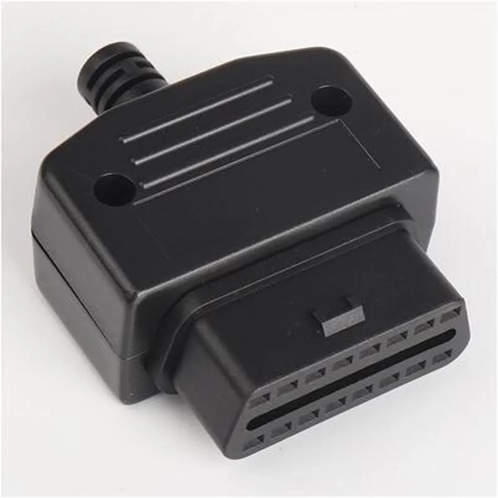 12V 24V OBD Male Plug OBD2 16Pin Connector OBDII Adaptor Female Male OBDII Connector J1962 OBD2 Connector Elm327 WIFI In Stock