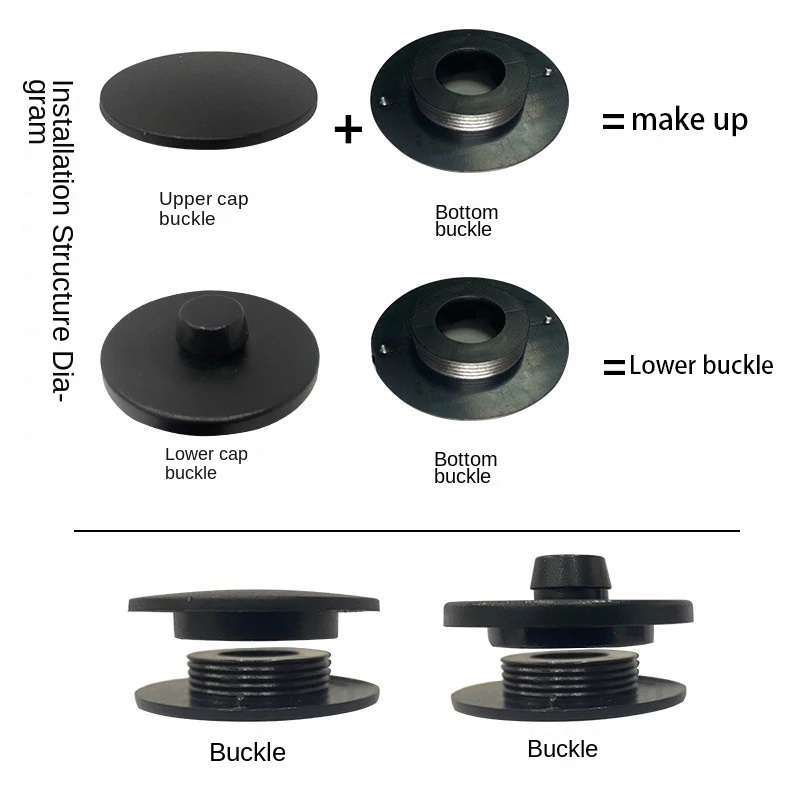 4PCS/8pcs Car Floor Mat Caret Clips Fixing Non-Slip Fastener Clips For Holders Grips Clamps Floor Holders Car Accessories 5