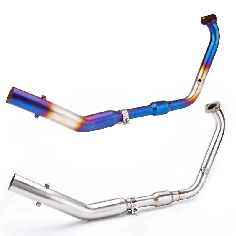 Motorcycle Exhaust Header Connect Pipe Kit for Yamaha YZF-R125 MT125 XSR125 2019-2026 R15 MT15 XSR155 2017-2026 Moto Accessories