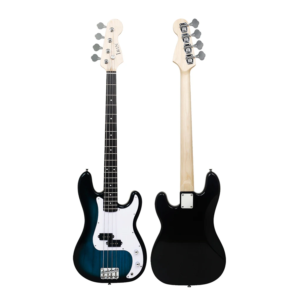 IRIN 4 Strings Electric Bass Guitar 20 Frets Basswood Body Maple Neck Electric Bass Guitar Guitarra With 3M Cable Accessories