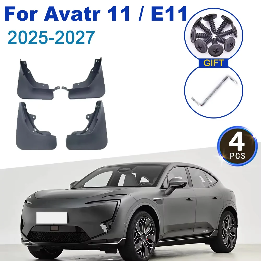 

Car Fenders For Avatar 11 2025 2026 2027 Accessories Auto Mudflaps Mud Flare Front Rear Splash Guards Mudguards Anti-bump Tools