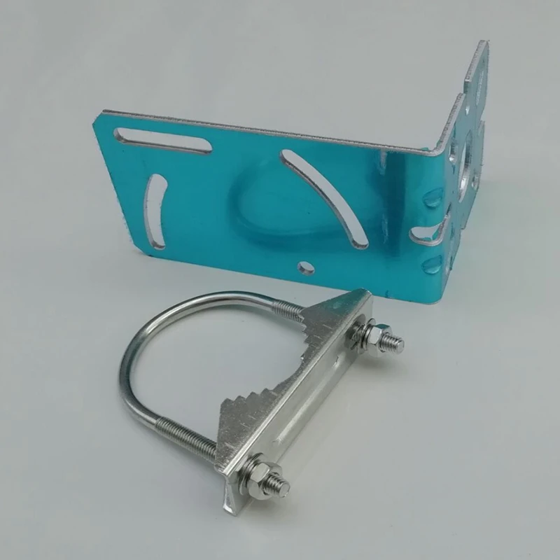 Support d'antenne en forme de L pour Patch d'extérieur, Fixation en forme de U, Installation de poteau de maintien