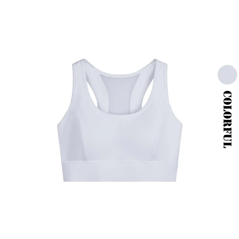 DRUR Reggiseno da yoga estivo da donna Canotta sportiva traspirante con rete posteriore Abbigliamento da palestra femminile Canotta da allenamento per corsa ad alto impatto Nuovo