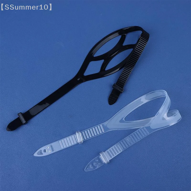 【SSummer10】Universal Silicone Diving Snorkeling Swimming Mask Strap Replacement Accessories Soft High Elastic Diving Goggles【SS】