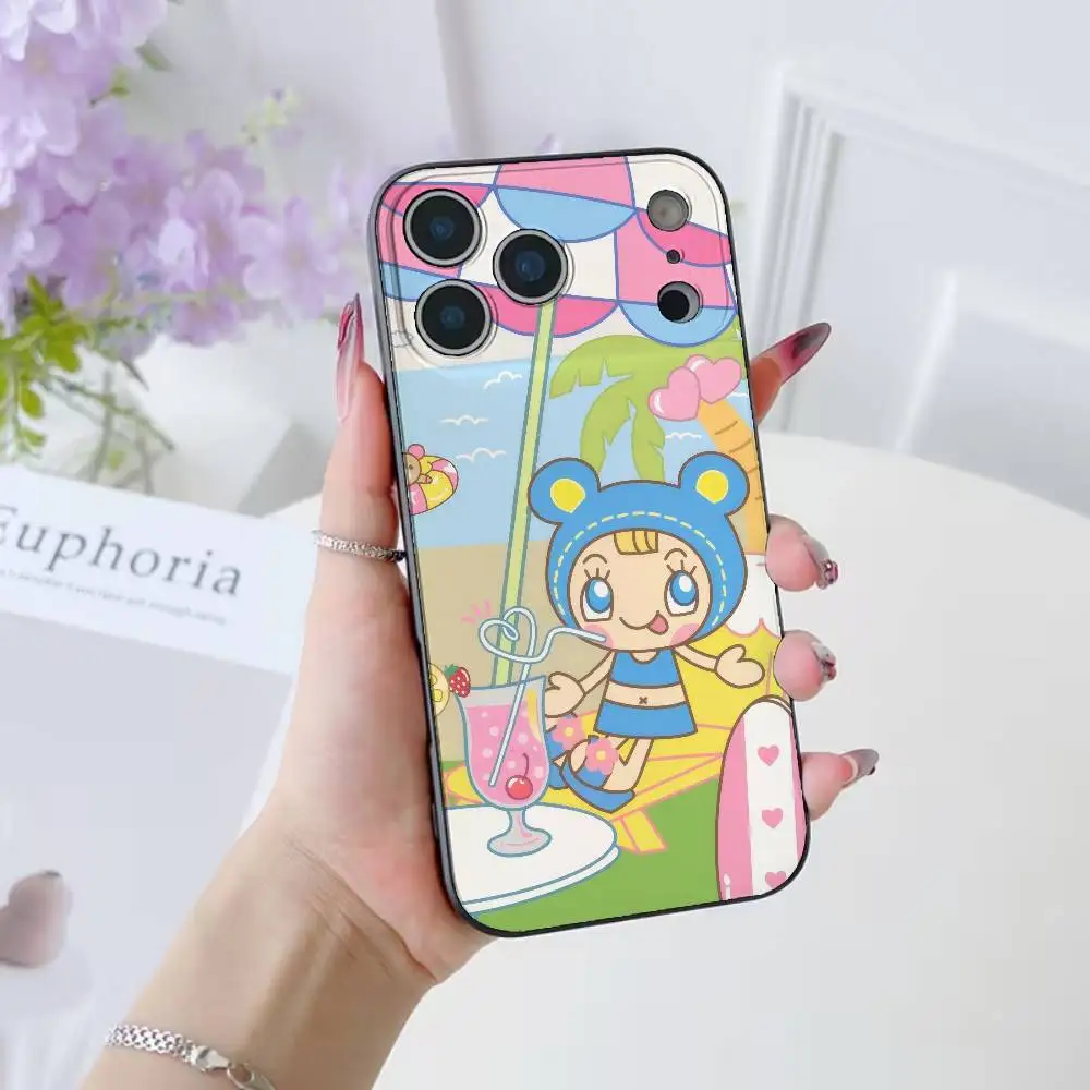 Mezzo Piano CUTE Cartoon Phone Case Laser IMD Color Silver Shell