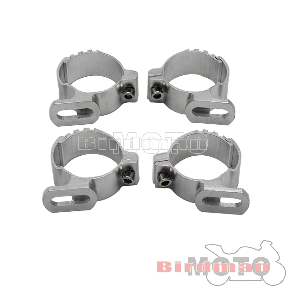 48mm-55mm Motorcycle Windshield / Fairing Mounting Front Fork Clamp Fairings Bracket For Harley Sporster Softail Dyna Detachable