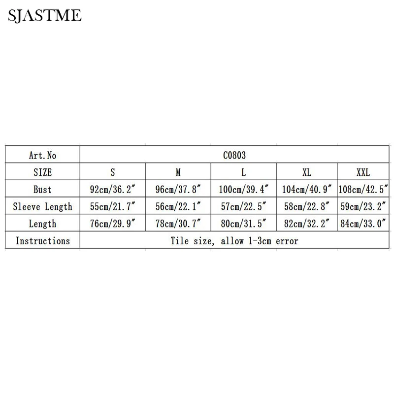 Sjastme-女性用ニットプリント長袖カーディガン、ポケット付きルーズオープンフロントセーターポケット付き、ファッションコート、サイズS-XXL