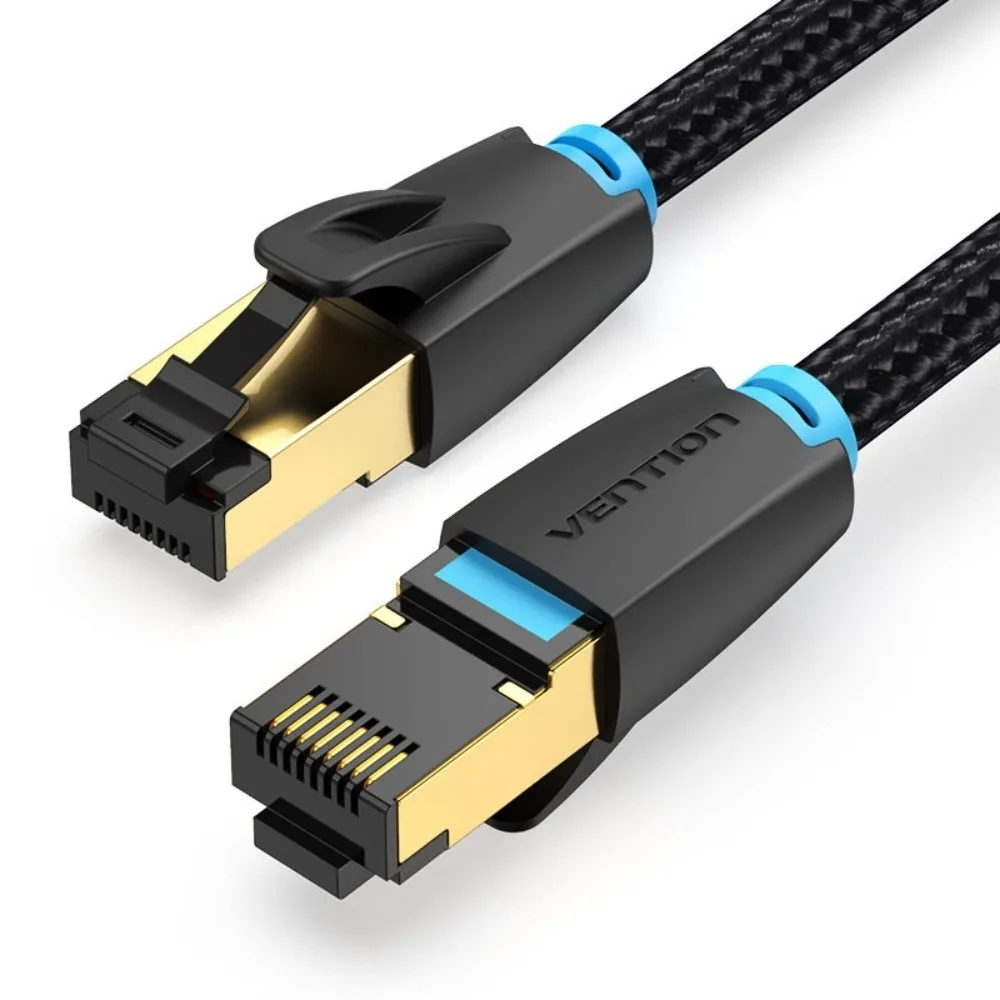 

Copper Wire Ethernet Extension Cord Double Shield 2000MHz CAT8 Ethernet Cable Durable High Speed Cat 8 Patch Cable Smart TV