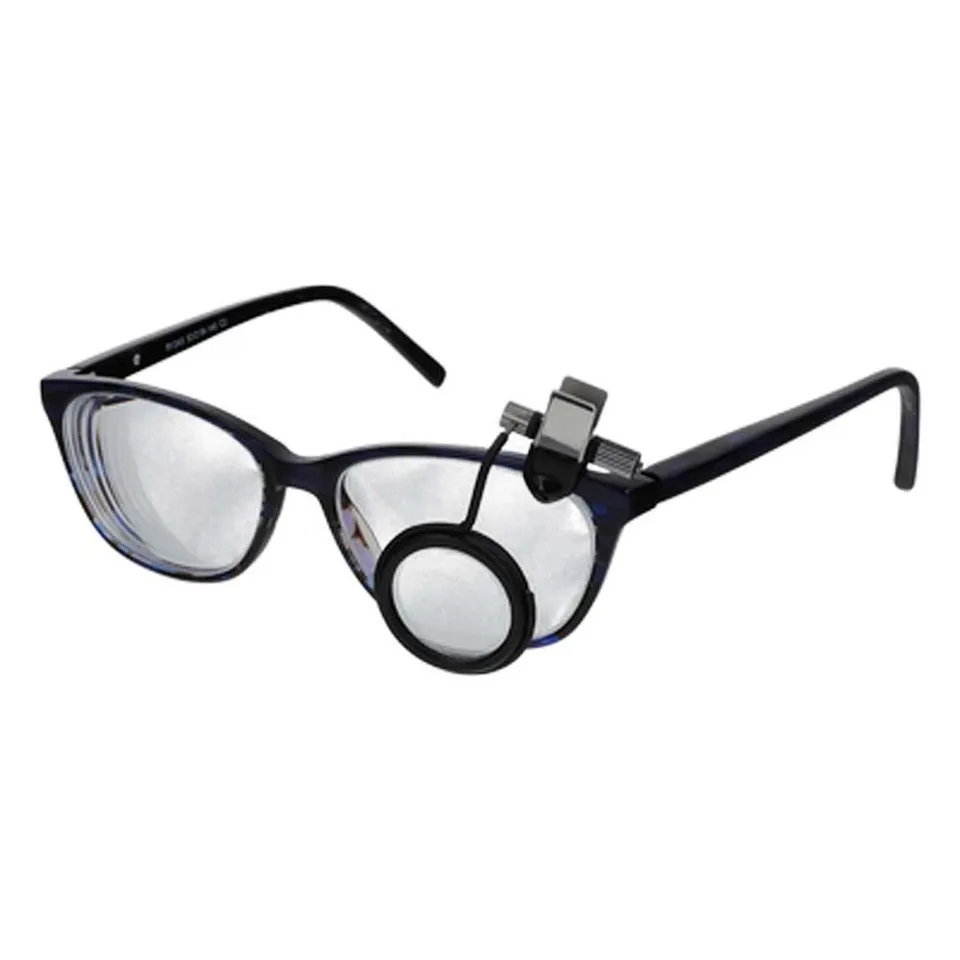 Bergeon 7913-L Lightweight Clip-on Eye Loupe Magnifying Glass for Glasses