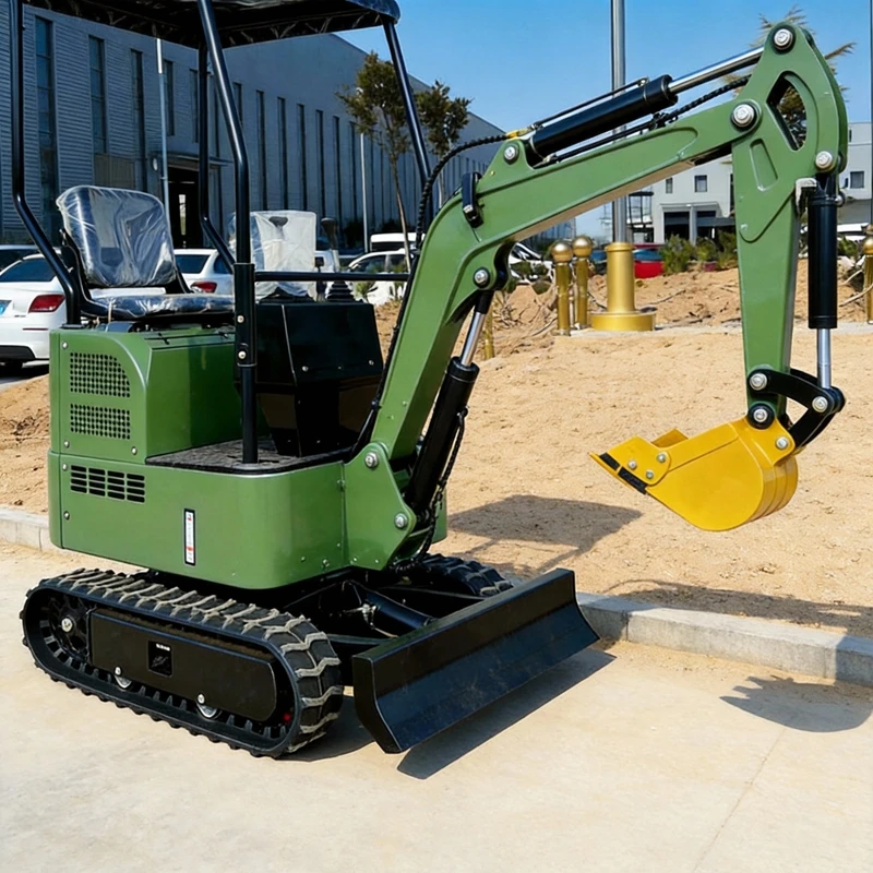 

Customized 1.0/1.5/1.8Ton Mini Excavator Diesel Hydraulic Digger Europe Mini Pelle Hydraulique Chantier Godet Construction