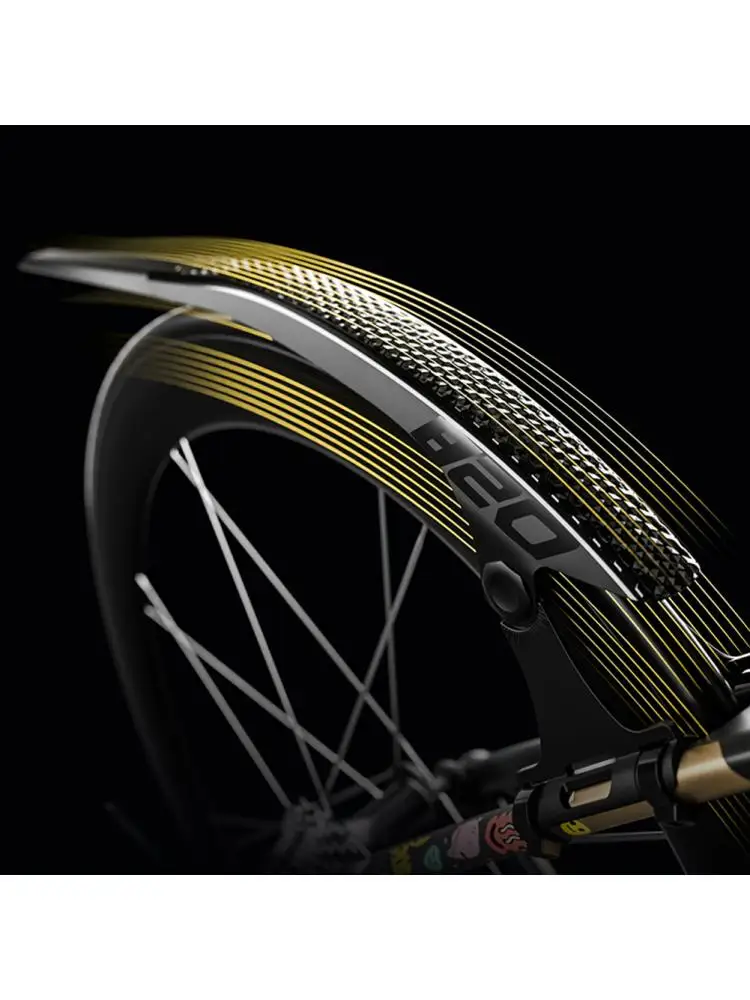 AliExpress APWIKOGER 1PCS Front Or Rear Tire Mud Guards Strong Toughness Cycling Mud Flaps Universal Bike Wheel Fenders for Bicycle Wheels Below 50mm