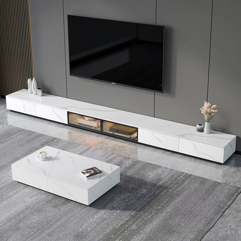 Modern Girl Tv Stands Mobile Luxury White Display Media Samsung Tv 50 Inch Table Stand Cheap Wall Table Basse Bedroom Furniture