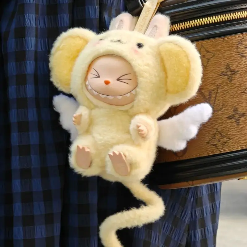 Per Labubu Doll Outfit Set Per V2 17 cm Figurina in vinile Copricapo Completo del corpo Costume Cambia Set di abiti carini