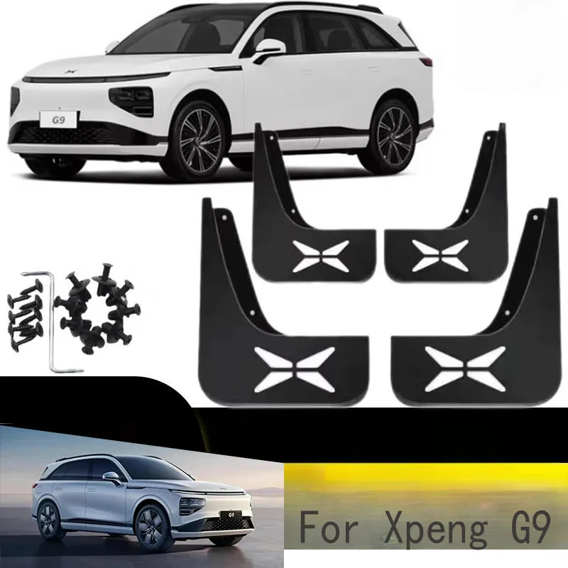 

Genuine Fender For Xpeng G9 Fender New Model No-drill Xiaopeng G9 Mud Blocking Tile Mudguards Parts & Accessories