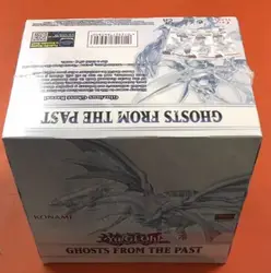 Yugioh KONAMI Duel Monster Ghost dal passato GFTP Blue Eyes alternativa White Dragon English TCG Collection scatola Booster sigillata