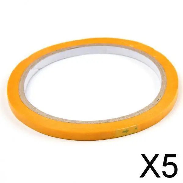 5X 5mm Model Making Tools Masking Tape for Model Spray Painting