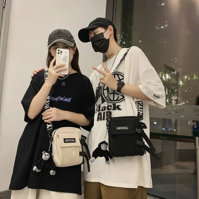 Nylonowa damska torba na ramię Nowa płócienna torba na ramię Mini torba na ramię Fashion Messenger Bag