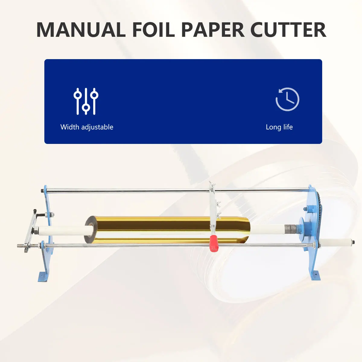 Hot Foil Paper Cutter Manual Slitter Hot Stamping Hand Cutting Machine Manual Foil Paper Cutter Slitter