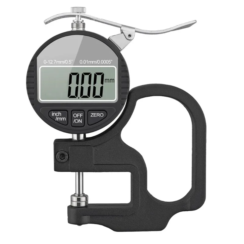 For Micrometer Thickness Gauge Digital Display Thickness Gauge High Precision Thickness Gauge Paper Film Thickness Caliper