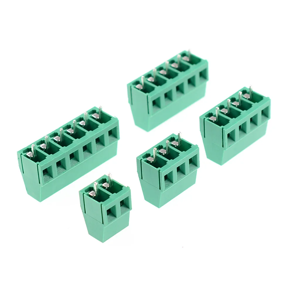 10/50PCS KF128-5.0mm KF128 5.0 PCB Screw Terminal Block Splice Terminal DG128-5.0mm 2/3/4/5/6P MG128-5.0mm view 3