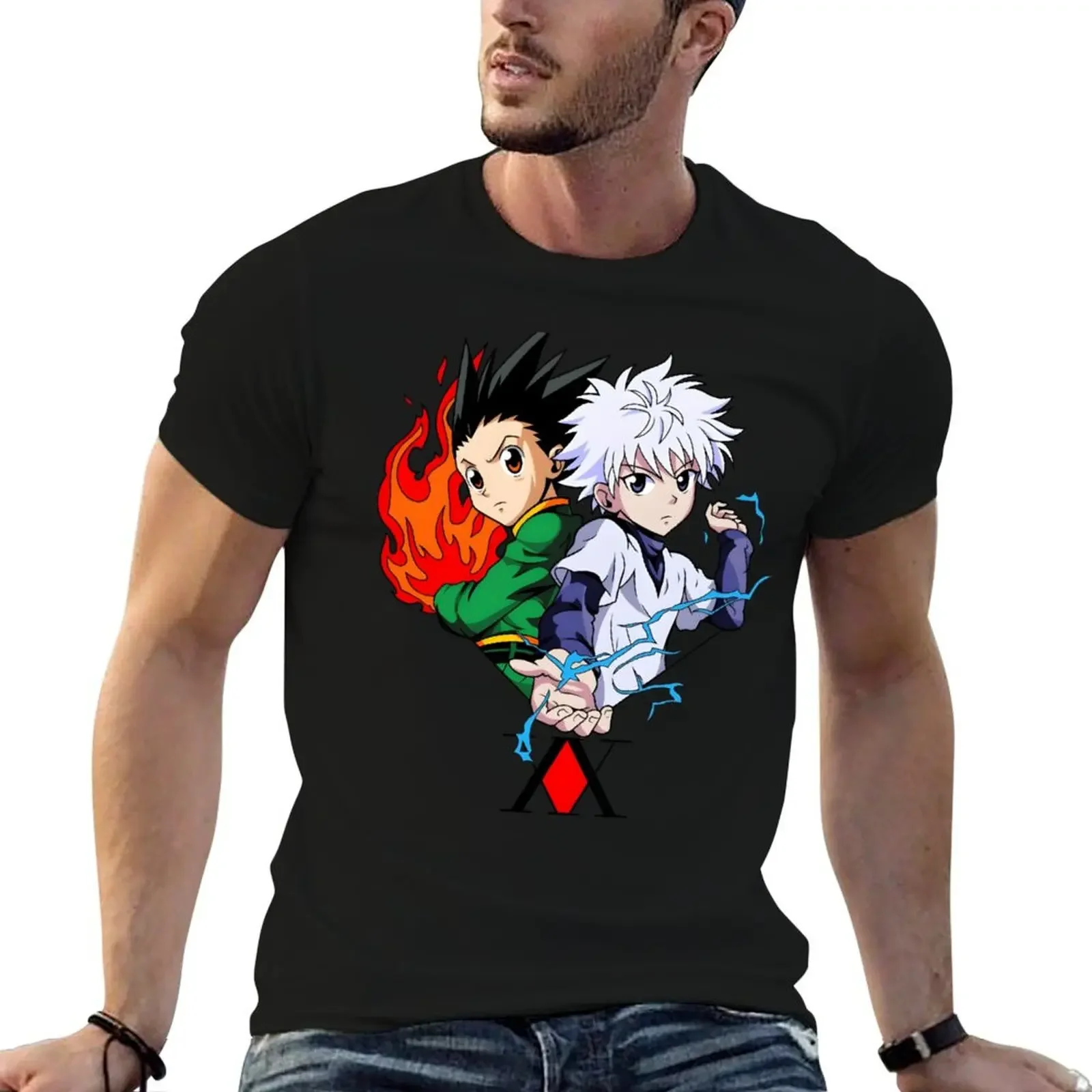 two best friends T-Shirt heavyweights anime stuff cheap stuff t shirts for men pack