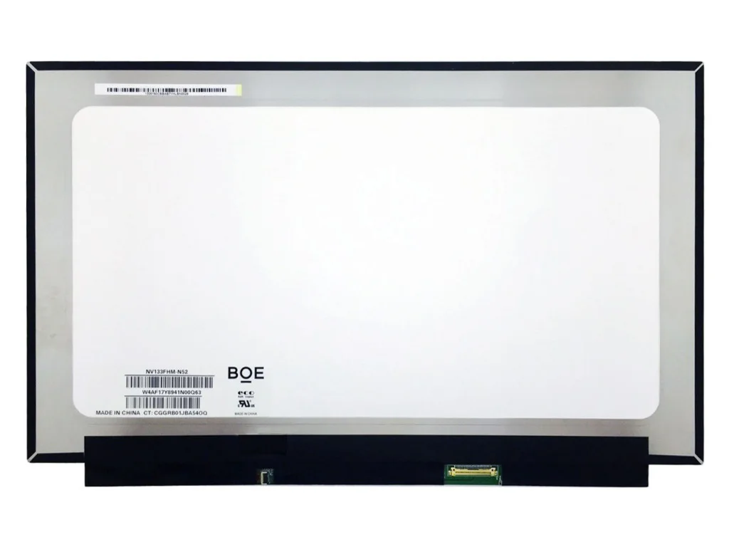 13.3 Inch Laptop LCD Screen NV133FHM-N52 LP133WF4-SPB1 N133HCE-GP1 B133HAN04.2 M133NWF4 R0 Matrix Panel Replacement Non-Touch