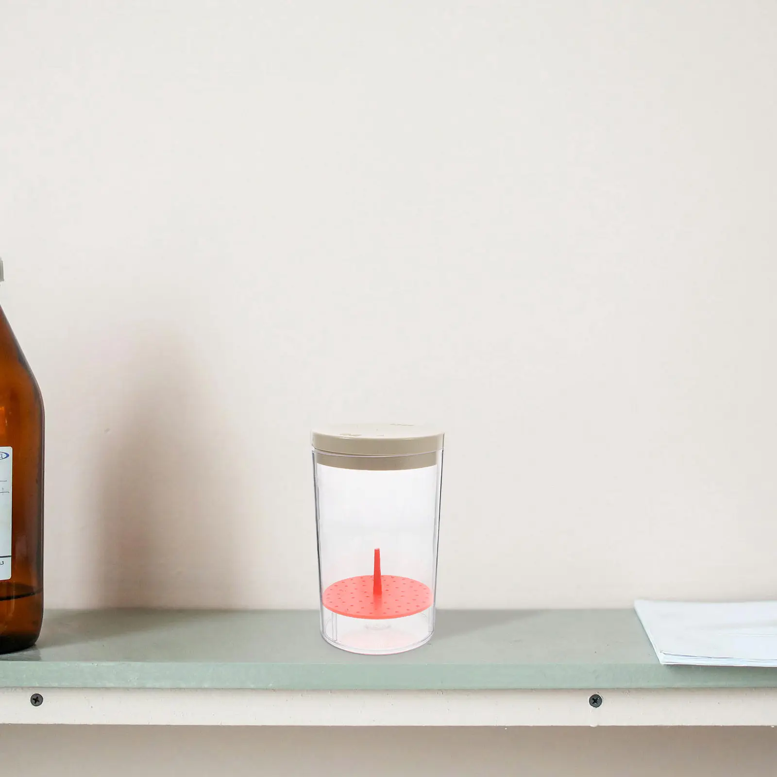 

Прозрачные пластиковые флаконы для образцов насекомых, для подготовки образцов, лабораторных экспериментов, хранения образцов, широкогорлые виалы с крышкой