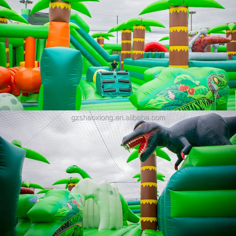 Avontuurlijk opblaasbaar park, - Kids Outdoor Adventure Park recensie en prijs