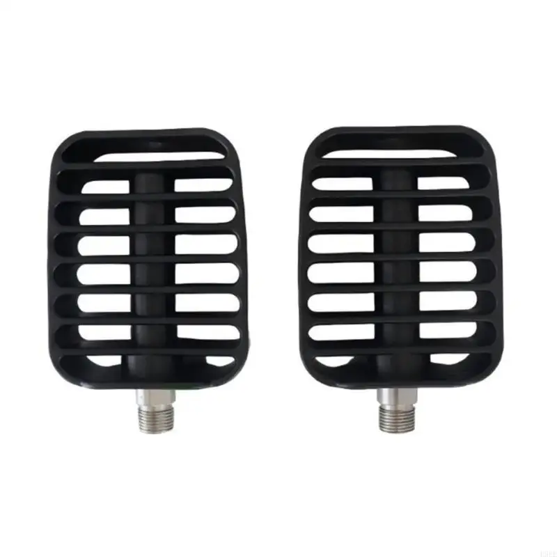 Small Kayak Foot Brace Set Replacement with Stainless Steel Rod and Textured Grip Face for Foot Support Repair in Wet H9EE