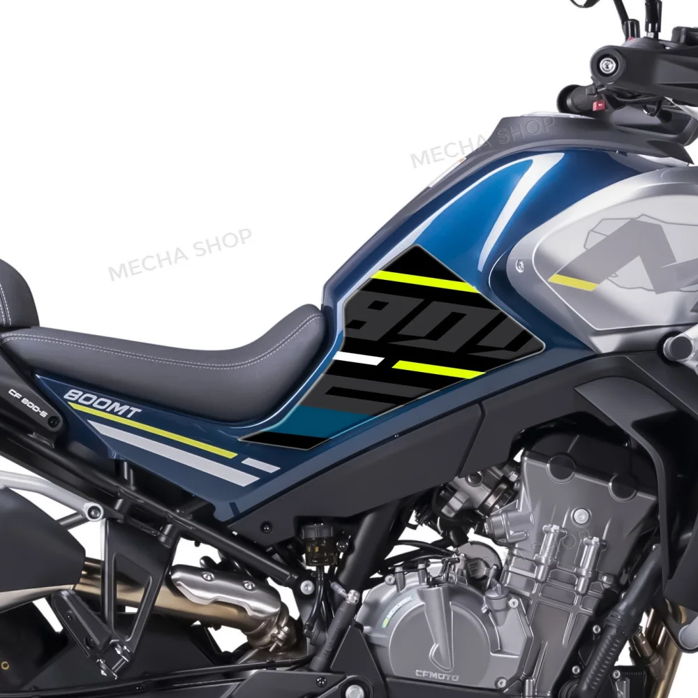 Tank Pad Stickers Accessories For CFMoto 800 MT Sport 800MT Explore 3D Gel Decals 2022 2023 2024 2025