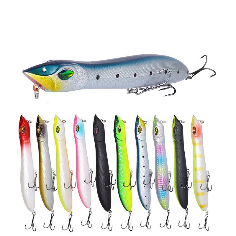 CHOYOZ Popper Fishing Lures 26g/140mm Topwater Lure Isca Artificial Crankbait Fishing Lure Fish Swim Bait Fishing Tackle